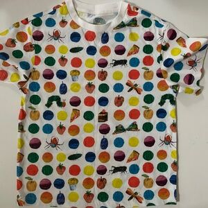 Boy Eric Carle hungry Caterpillar shirt (130cm)